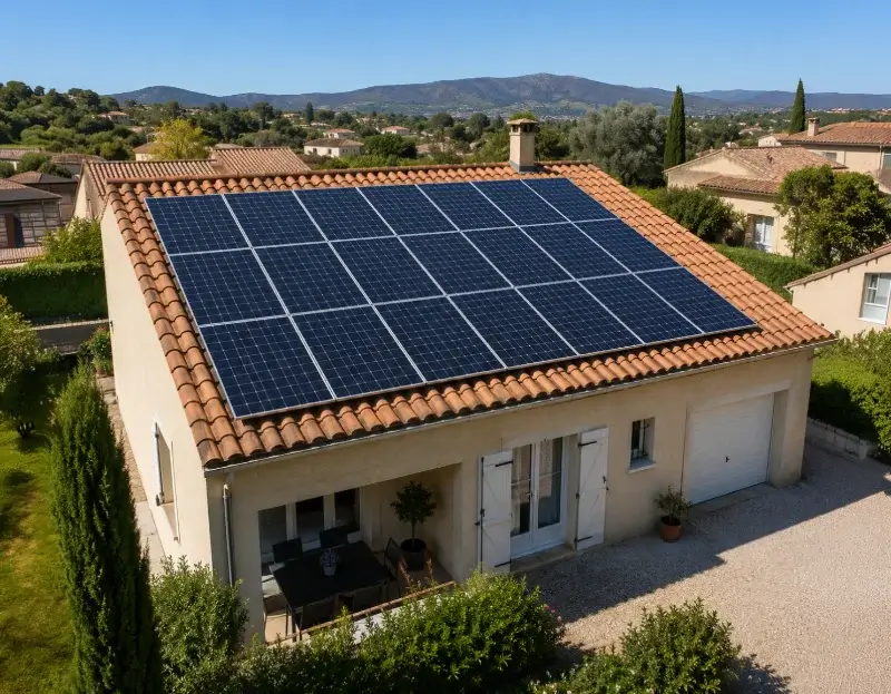 Prime à l'autoconsommation panneaux solaires Les Ulmes — aide financière de l'État